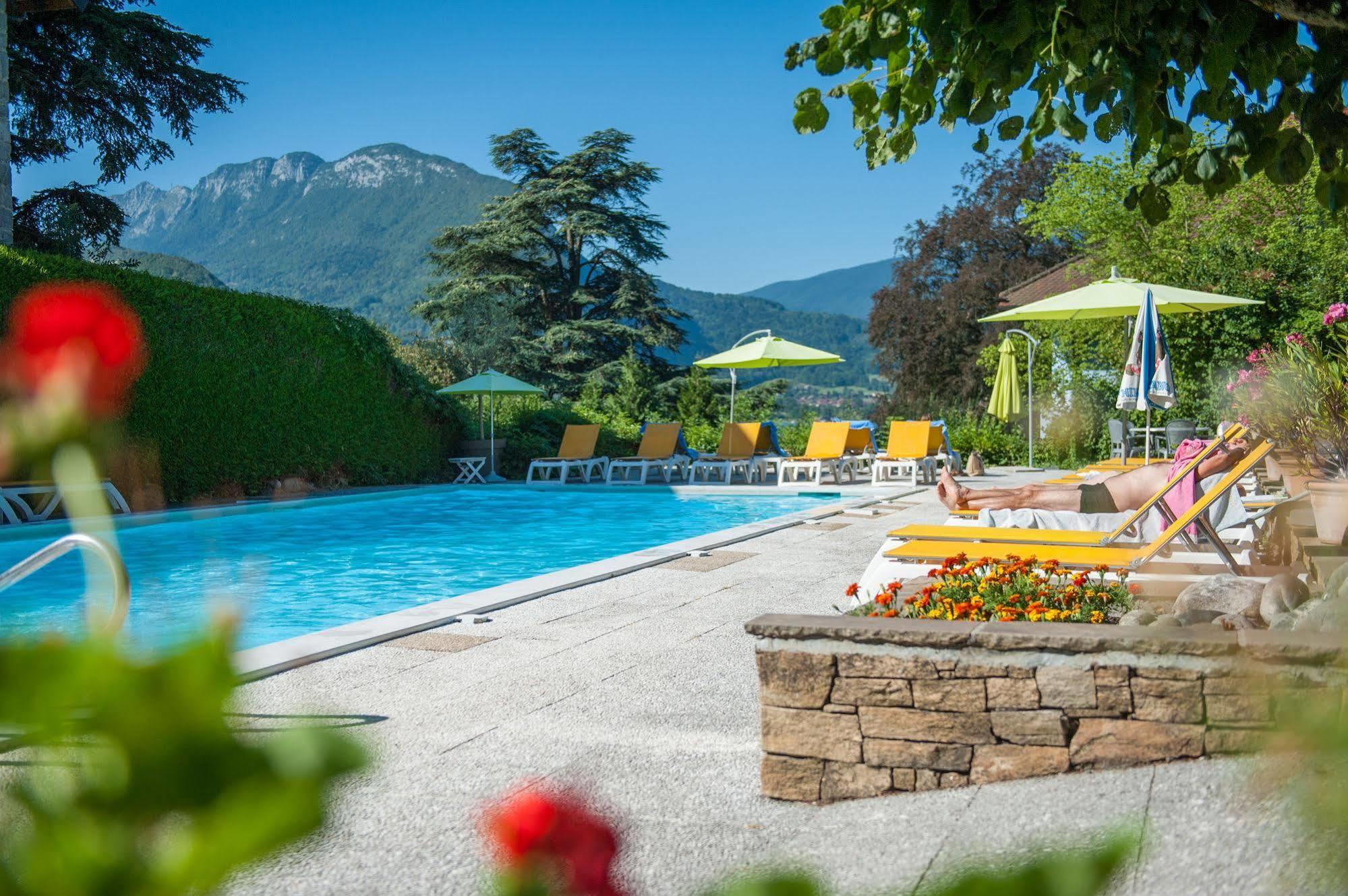 Hotel Du Lac Talloires-Montmin Exterior foto